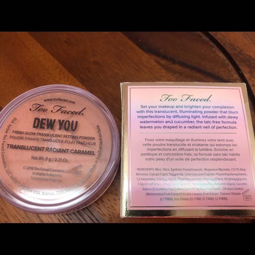 Too Faced Dew You Fresh Glow Setting Powder